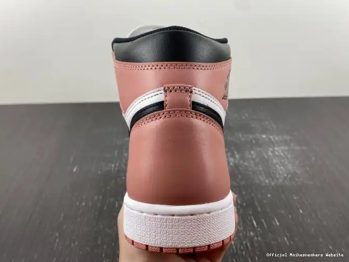 Official Maikesneakers Og Rust Retro Jordan Pink High 1 Nrg 861428-101 Air 0412